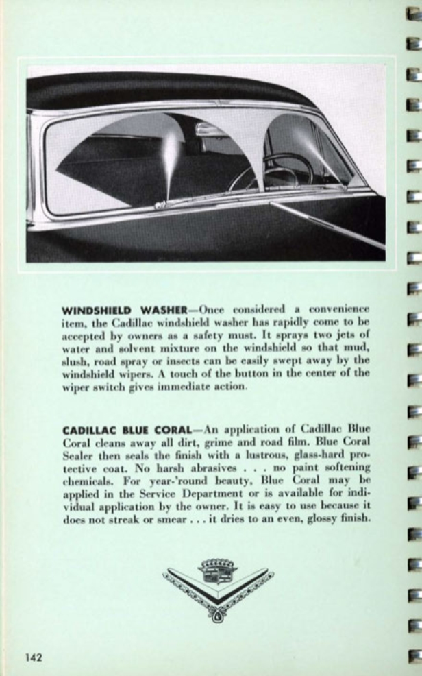1953 Cadillac Salesmans Data Book Page 75